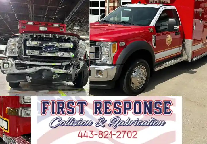 first response collision body shop fabrciation taneytown westminster md