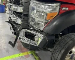 Intake Broken light and left fender - Westminster VFD Before Photo